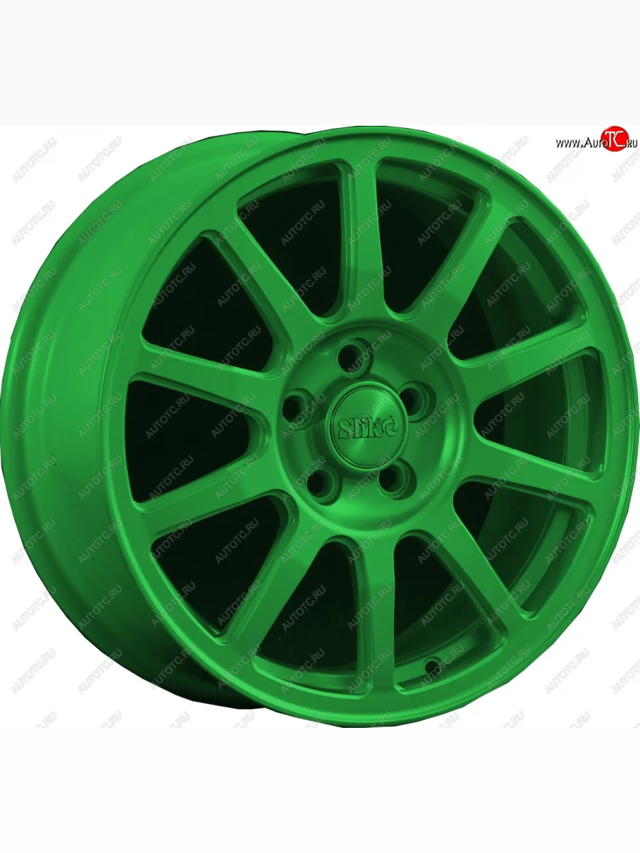 Кованый диск Slik classik R16x6.5 Зеленый (GREEN) 6.5x16   (Цвет: GREEN)  в Самаре Самарской области
