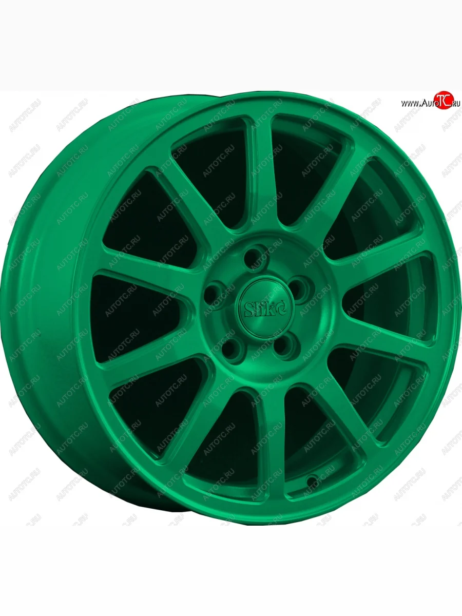 Кованый диск Slik classik R16x6.5 Candy Green изумрудно-зеленый 6.5x16   (Цвет: Candy Green изумрудно-зеленый 6.5x16)  в Самаре Самарской области