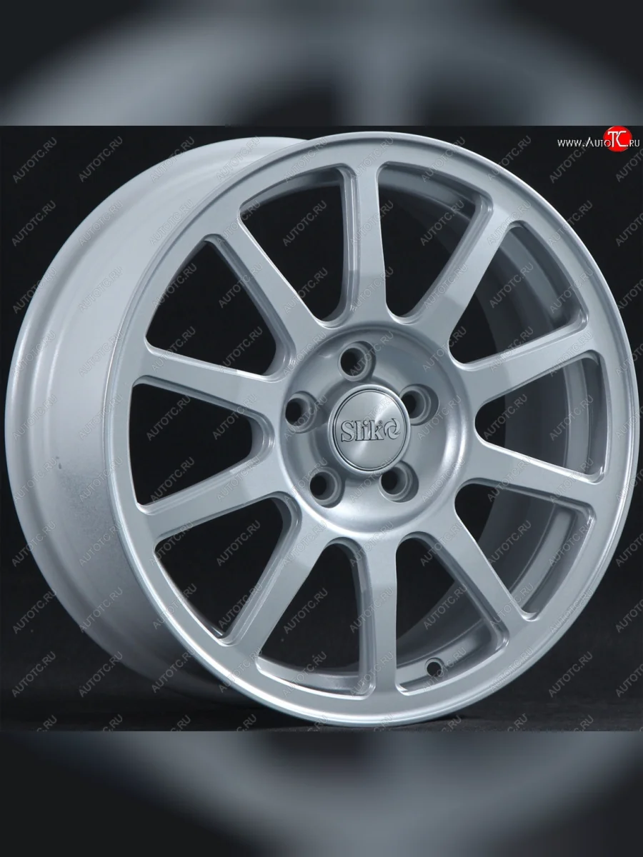 Кованый диск Slik classik R16x6.5 Серебристый светлый (S16) 6.5x16   (Цвет: S16)  в Самаре Самарской области