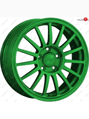 Кованый диск Slik classik R16x6.5 Зеленый (GREEN) 6.5x16 (Цвет: GREEN) 