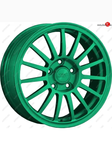 Кованый диск Slik classik R16x6.5 Candy Green изумрудно-зеленый 6.5x16 (Цвет: Candy Green изумрудно-зеленый 6.5x16) 
