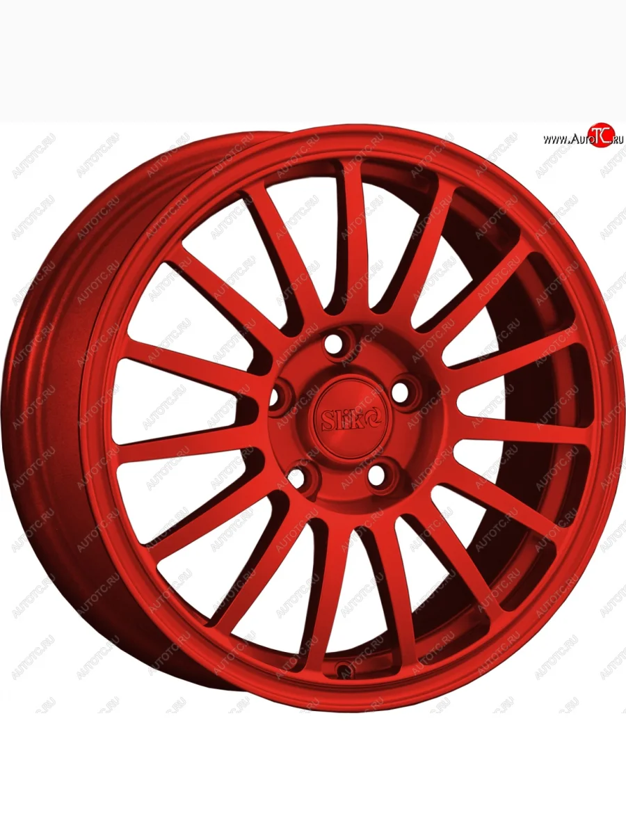 Кованый диск Slik classik R16x6.5 Candy RED красный 6.5x16   (Цвет: Candy RED красный 6.5x16)  в Самаре Самарской области