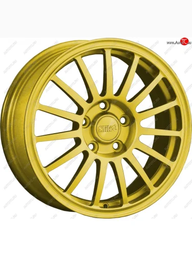 Кованый диск Slik classik R16x6.5 Ярко желтый RAL 1021 (YELLOW) 6.5x16 (Цвет: YELLOW) 