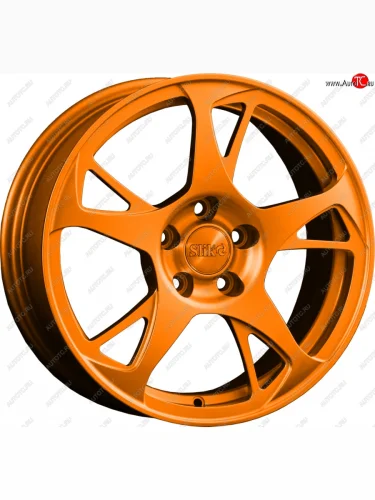 Кованый диск Slik classik R16x6.5 Candy медно-оранжевый глянцевый 6.5x16 (Цвет: Candy медно-оранжевый глянцевый 6.5x16) 