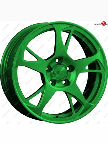 Кованый диск Slik classik R16x6.5 Зеленый (GREEN) 6.5x16 (Цвет: GREEN) 