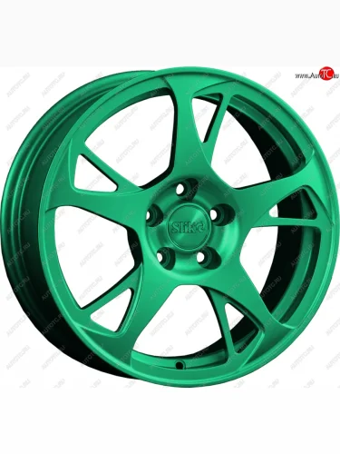 Кованый диск Slik classik R16x6.5 Candy Green изумрудно-зеленый 6.5x16 (Цвет: Candy Green изумрудно-зеленый 6.5x16) 