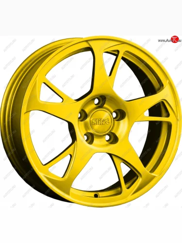 Кованый диск Slik classik R16x6.5 Candy YELLOW ярко-желтый 6.5x16 (Цвет: Candy YELLOW ярко-желтый 6.5x16) 