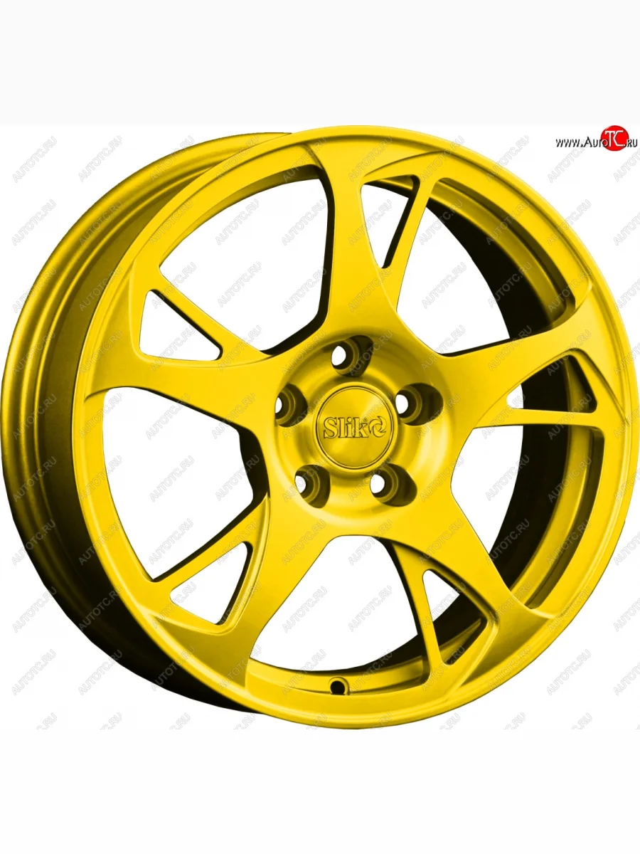 Кованый диск Slik classik R16x6.5 Candy YELLOW ярко-желтый 6.5x16   (Цвет: Candy YELLOW ярко-желтый 6.5x16)  в Самаре Самарской области