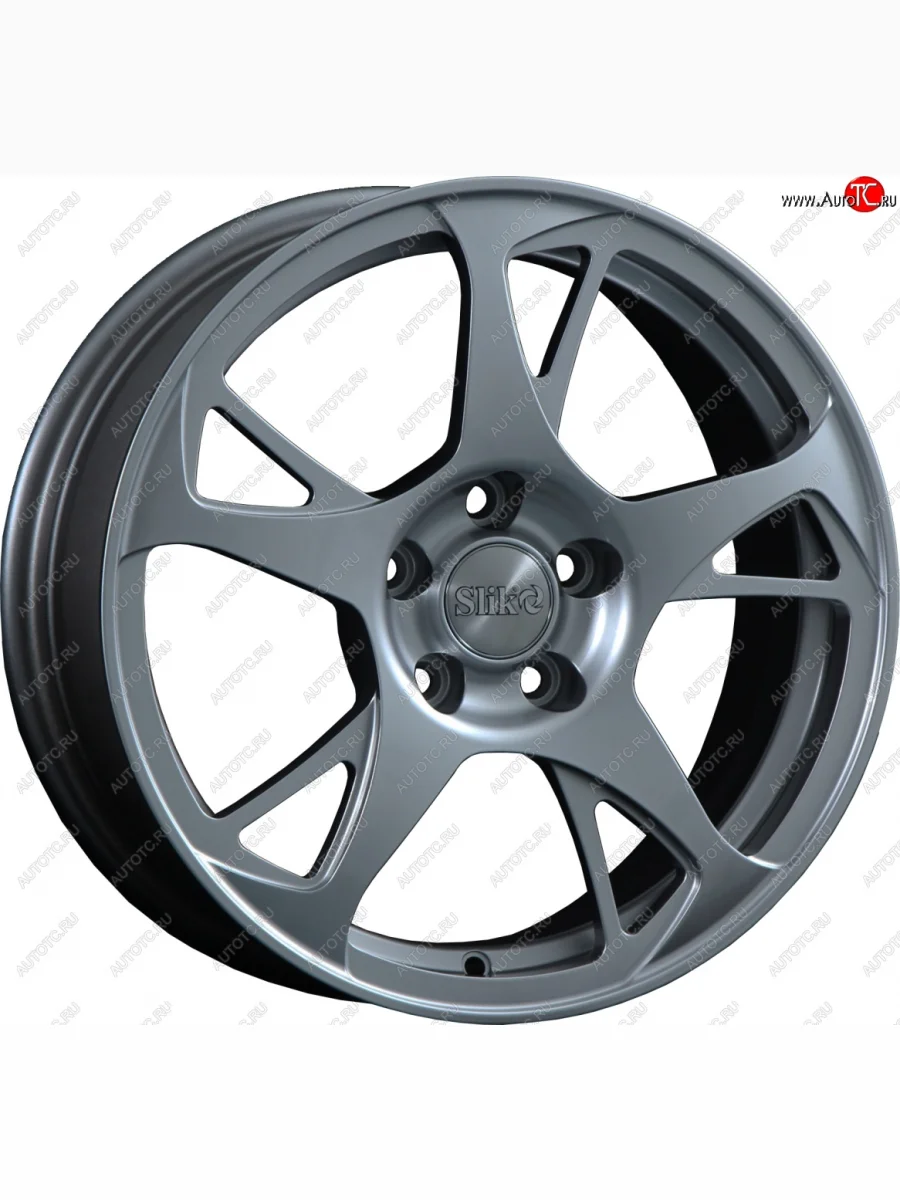 Кованый диск Slik classik R16x6.5 Серебристый тёмный (S25) 6.5x16   (Цвет: S25)  в Самаре Самарской области