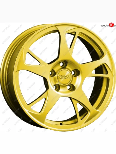 Кованый диск Slik classik R16x6.5 Ярко желтый RAL 1021 (YELLOW) 6.5x16 (Цвет: YELLOW) 