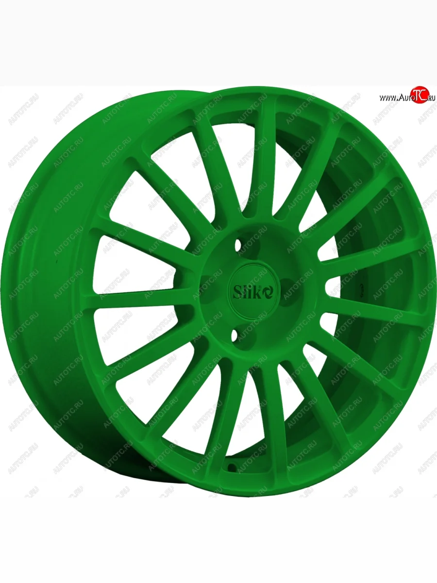 Кованый диск Slik classik R16x6.5 Зеленый (GREEN) 6.5x16   (Цвет: GREEN)  в Самаре Самарской области