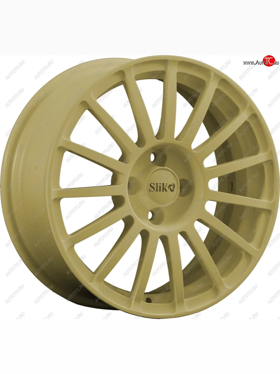 Кованый диск Slik classik R16x6.5 Золотой (G) 6.5x16   (Цвет: G)  в Самаре Самарской области