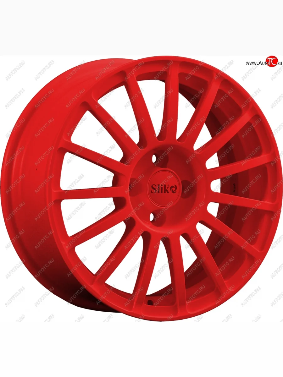 Кованый диск Slik classik R16x6.5 Красный (RED) 6.5x16 Seat Altea 5P дорестайлинг (2004-2009) 5x112.0xDIA57.1xET45.0 (Цвет: RED)