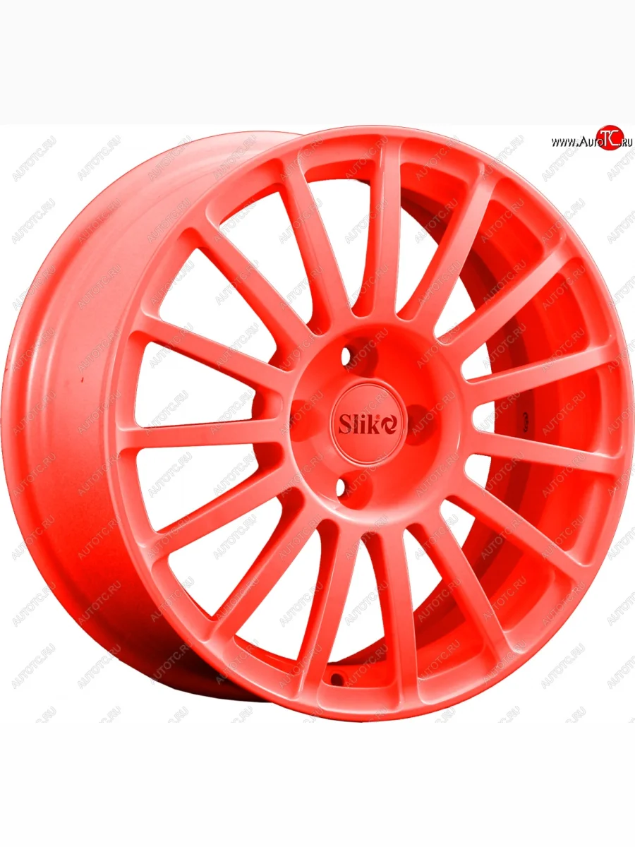 Кованый диск Slik classik R16x6.5 Candy алый 6.5x16 Seat Altea 5P дорестайлинг (2004-2009) 5x112.0xDIA57.1xET45.0 (Цвет: Candy алый 6.5x16)