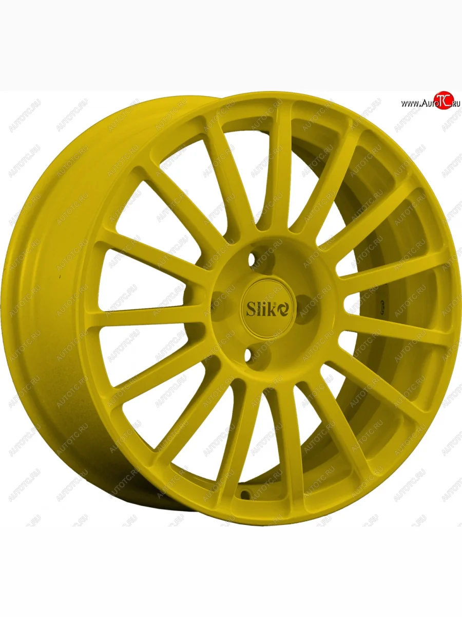 Кованый диск Slik classik R16x6.5 Candy YELLOW ярко-желтый 6.5x16   (Цвет: Candy YELLOW ярко-желтый 6.5x16)  в Самаре Самарской области