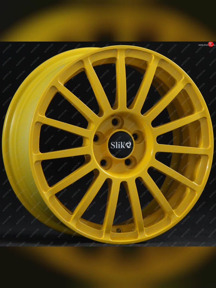 Кованый диск Slik classik R16x6.5 Ярко желтый RAL 1021 (YELLOW) 6.5x16   (Цвет: YELLOW)  в Самаре Самарской области