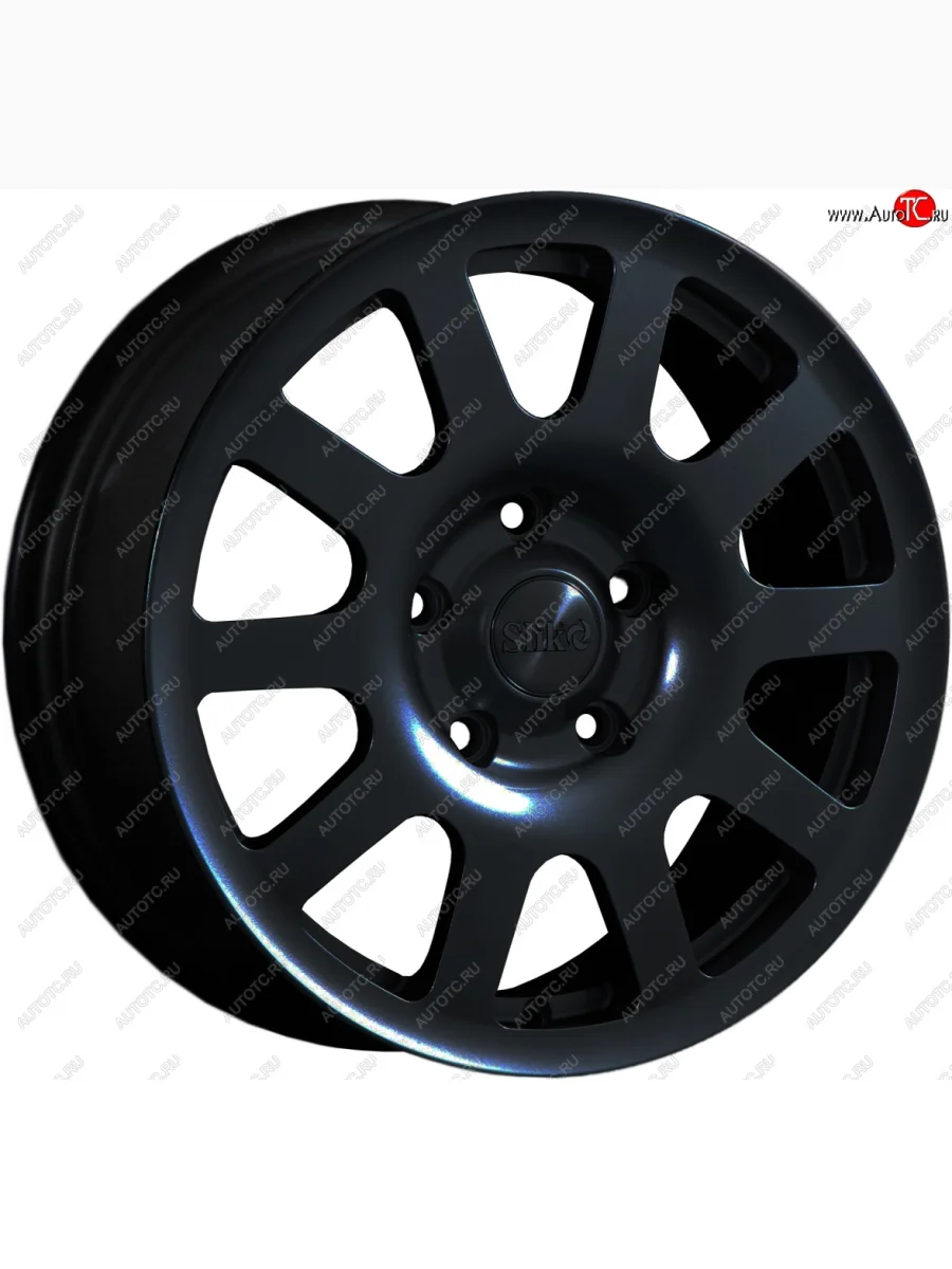 Кованый диск Slik SPORT R16x6.5 Черный матовый (MB) 6.5x16 Seat Arona (2017-2025) 5x100.0xDIA57.1xET45.0 (Цвет: MB)