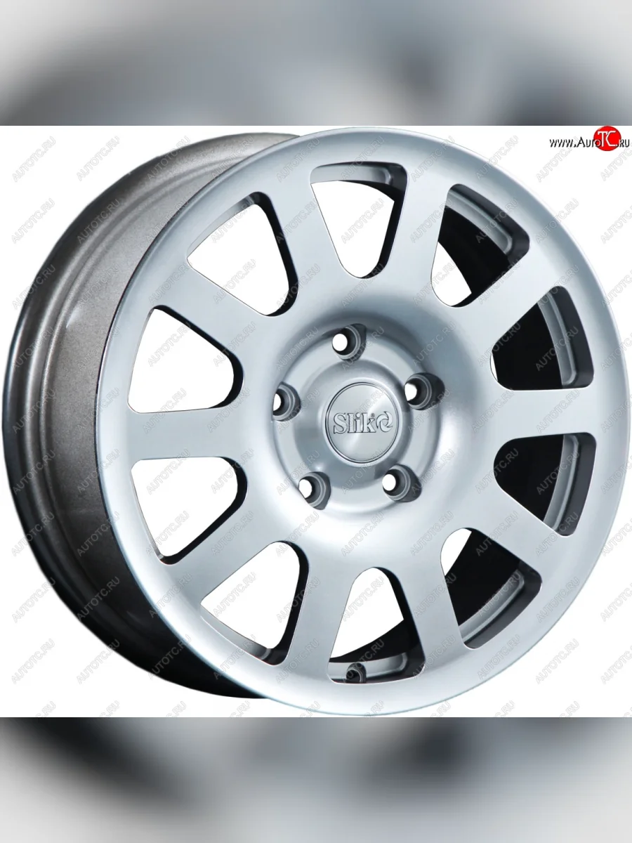 Кованый диск Slik SPORT R16x6.5 Яркое-блестящее серебро (HPB) 6.5x16 Seat Alhambra 7N дорестайлинг (2010-2015) 5x112.0xDIA57.1xET33.0 (Цвет: HPB)