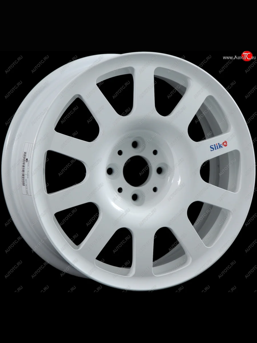 Кованый диск Slik SPORT R16x6.5 Белый (W) 6.5x16 Opel Monterey (1991-2002) 6x139.7xDIA110.0xET38.0 (Цвет: W)