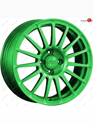 Кованый диск Slik classik R16x6.5 RAL 6038 ярко-зеленый (6038) 6.5x16 Seat Exeo универсал (2008-2013) 5x112.0xDIA57.1xET50.0