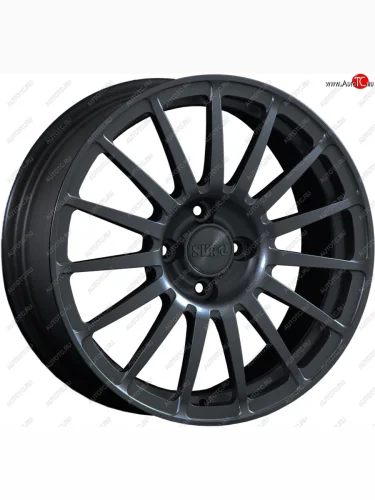 Кованый диск Slik classik R16x6.5 Графит глянцевый (GM) 6.5x16 Seat Exeo универсал (2008-2013) 5x112.0xDIA57.1xET50.0