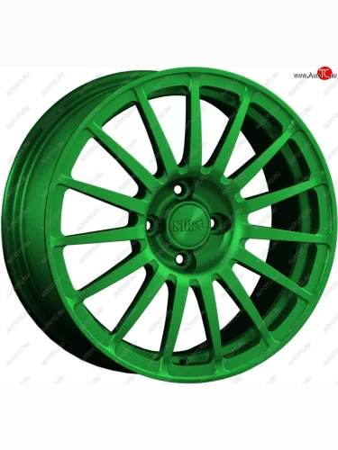Кованый диск Slik classik R16x6.5 Зеленый (GREEN) 6.5x16 Seat Exeo универсал (2008-2013) 5x112.0xDIA57.1xET50.0