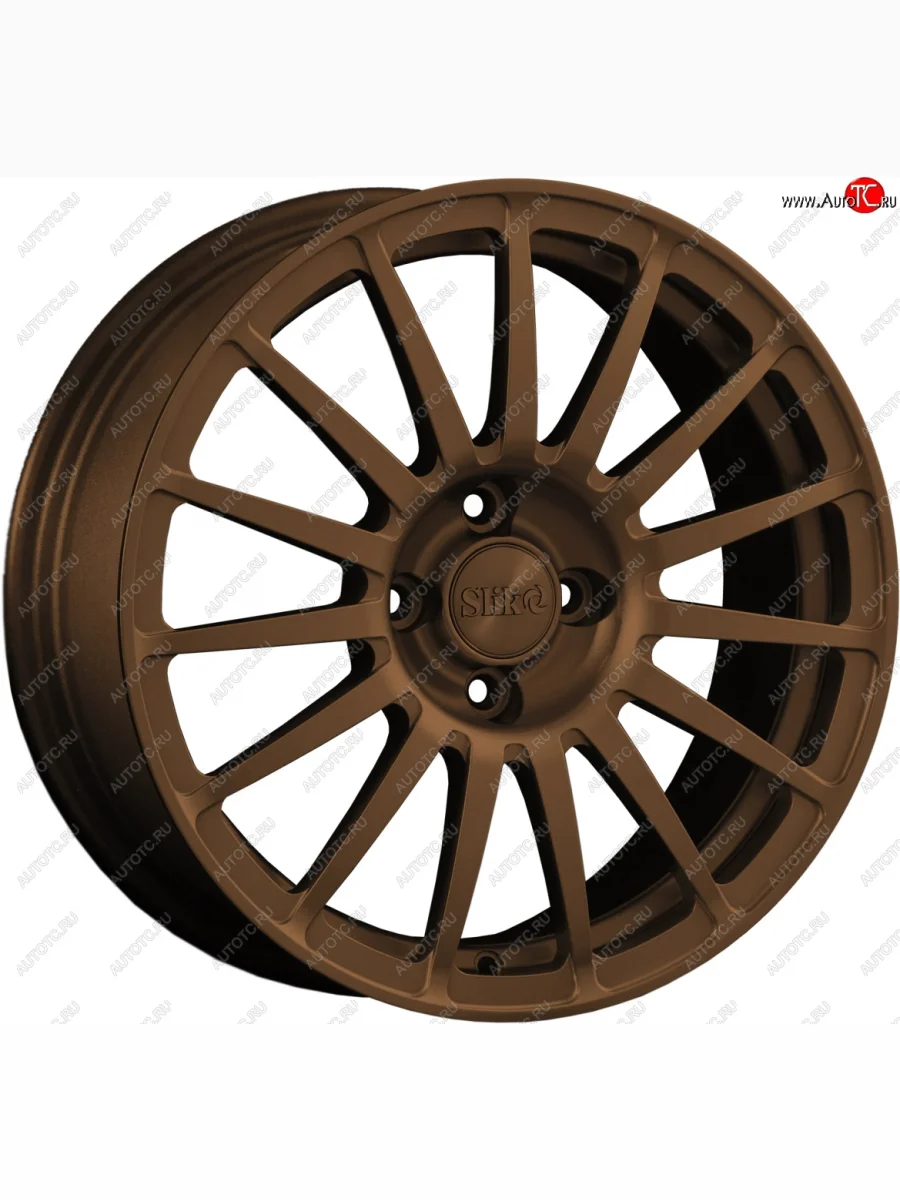 Кованый диск Slik classik R16x6.5 Коньячная бронза. Матовый (MBRZCGN) 6.5x16 Seat Alhambra 7N дорестайлинг (2010-2015) 5x112.0xDIA57.1xET33.0 (Цвет: MBRZCGN)