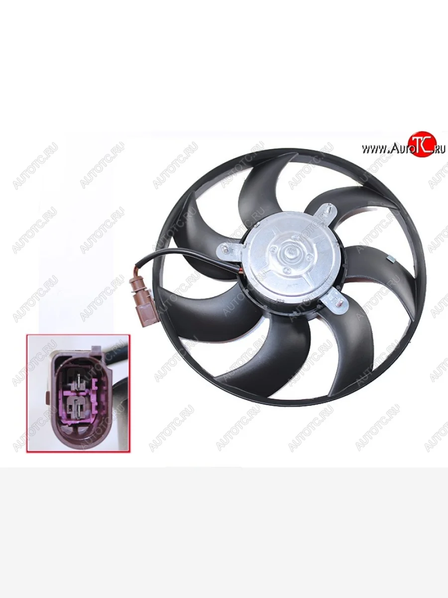 Диффузор радиатора SAT Seat Altea 5P дорестайлинг (2004-2009)  с доставкой в г. Пермь