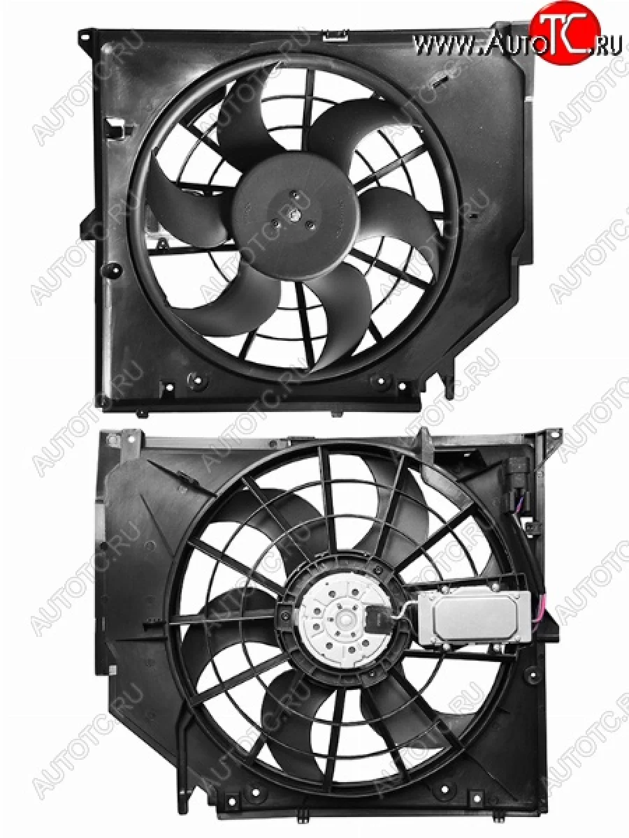 Вентилятор радиатора в сборе SAT BMW 3 серия E46 седан дорестайлинг (1998-2001)  в Перми Пермском крае