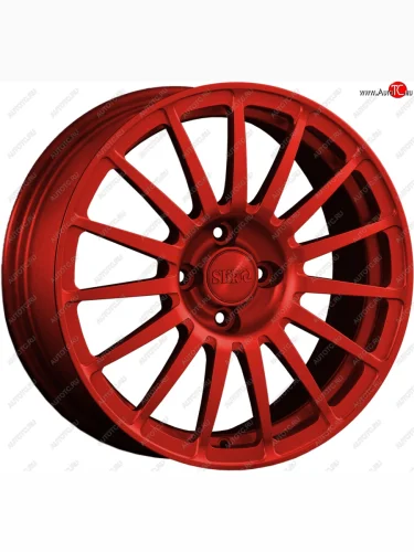 Кованый диск Slik classik R16x6.5 Candy RED красный 6.5x16 Seat Exeo универсал (2008-2013) 5x112.0xDIA57.1xET50.0