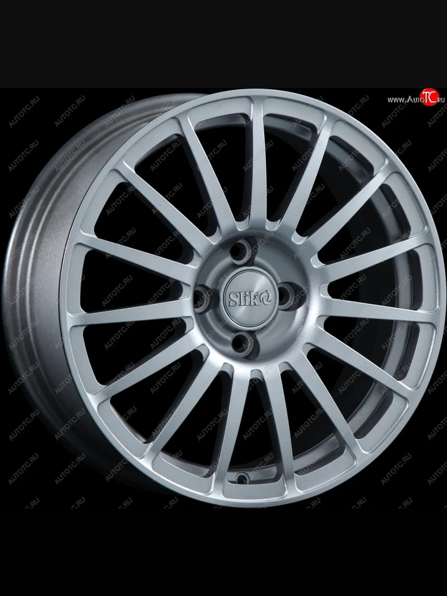 Кованый диск Slik classik R16x6.5 Серебристый светлый (S16) 6.5x16 Chery Tiggo T11 дорестайлинг (2005-2013) 5x114.3xDIA60.1xET33.0 (Цвет: S16)