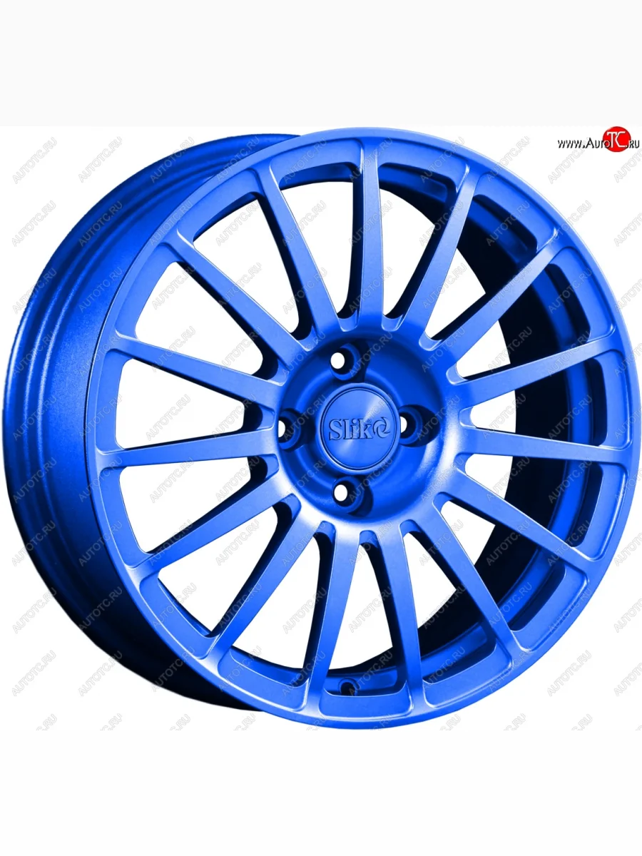Кованый диск Slik classik R16x6.5 Синий (BLUE) 6.5x16   (Цвет: BLUE)  в Самаре Самарской области