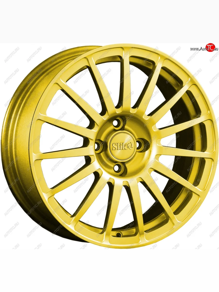 Кованый диск Slik classik R16x6.5 Ярко желтый RAL 1021 (YELLOW) 6.5x16 Chery Tiggo T11 дорестайлинг (2005-2013) 5x114.3xDIA60.1xET33.0 (Цвет: YELLOW)