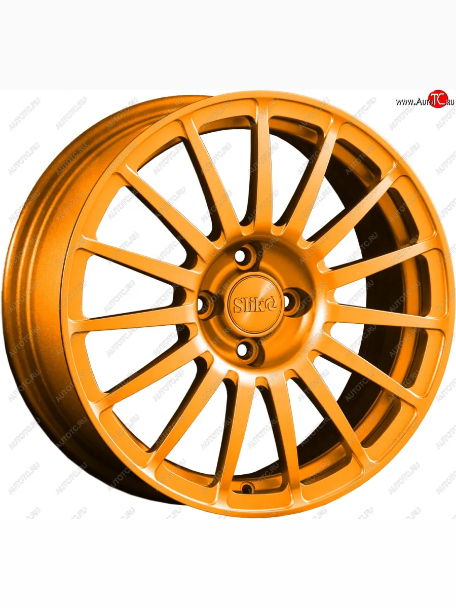 Кованый диск Slik classik R16x6.5 Ярко-оранжевый (ORANGE) 6.5x16 Chery Tiggo T11 дорестайлинг (2005-2013) 5x114.3xDIA60.1xET33.0 (Цвет: ORANGE)