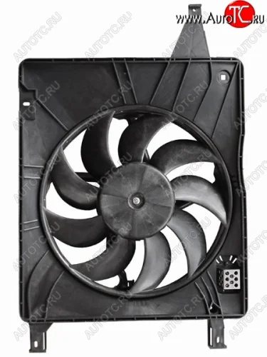 Вентилятор радиатора в сборе (HR16DE) SAT Nissan Qashqai ( 1 J10,  1) (2007-2013) дорестайлинг, J10 рестайлинг