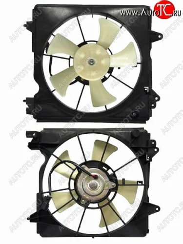 Вентилятор радиатора кондиционера в сборе SAT Honda Civic FK2 хэтчбэк 5 дв. (2011-2016)
