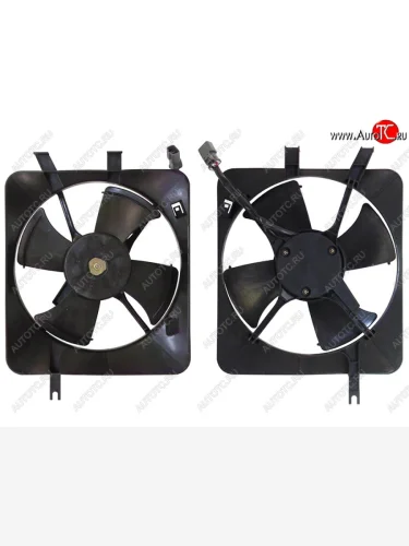 Вентилятор радиатора кондиционера в сборе SAT Honda CR-V RD1,RD2,RD3  дорестайлинг (1995-1998)
