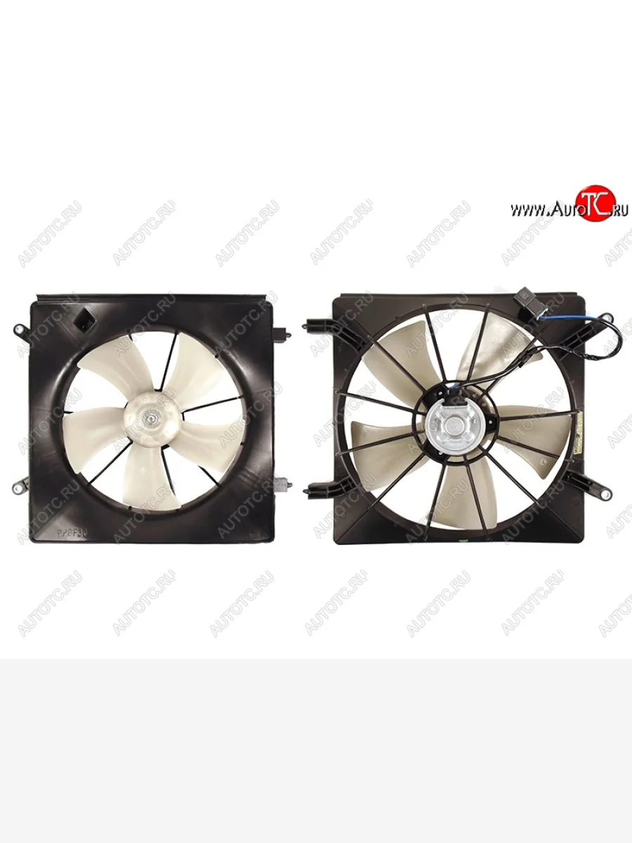 Вентилятор радиатора в сборе SAT Honda CR-V RD4,RD5,RD6,RD7,RD9  дорестайлинг (2001-2004)  с доставкой в г. Керчь