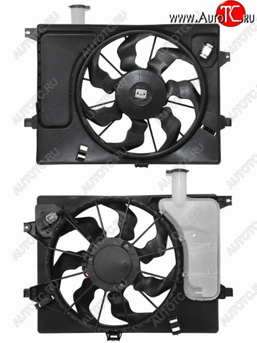 Вентилятор радиатора в сборе SAT Hyundai Creta GS рестайлинг (2019-2021)  в Перми Пермском крае