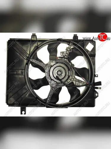 Вентилятор радиатора в сборе SAT Hyundai Getz TB хэтчбэк 5 дв. дорестайлинг (2002-2005)