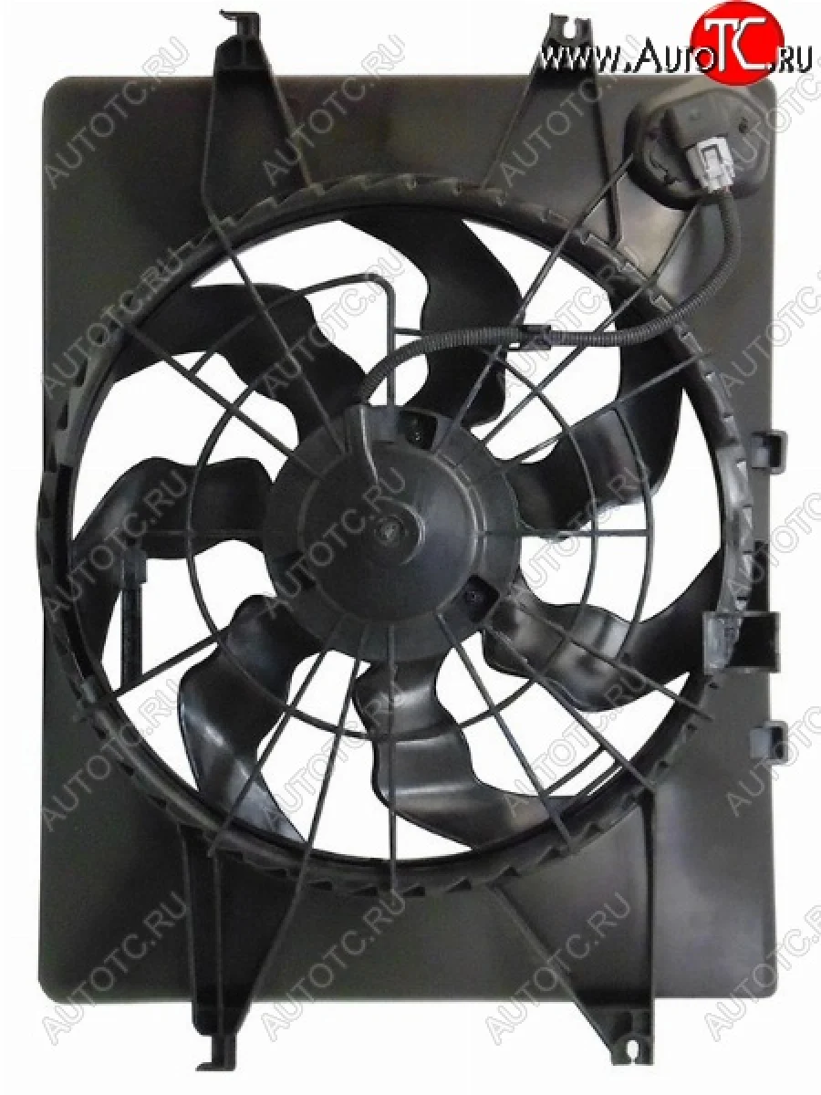 Вентилятор радиатора в сборе SAT (2.0 / 2.4) KIA Optima 3 TF дорестайлинг седан (2010-2013)  в Перми Пермском крае