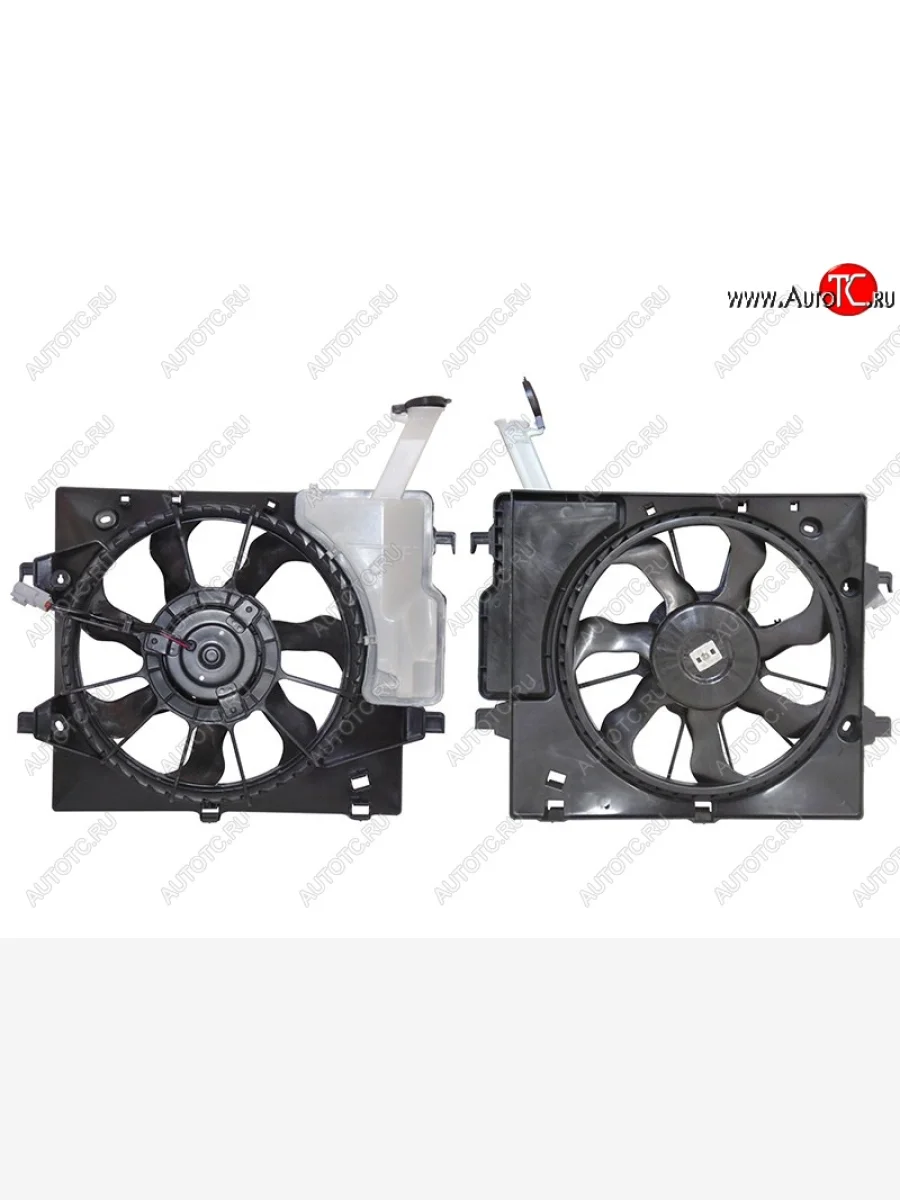 Вентилятор радиатора SAT (в сборе) KIA Picanto 2 TA хэтчбэк 5 дв. дорестайлинг (2011-2015)  с доставкой в г. Пермь