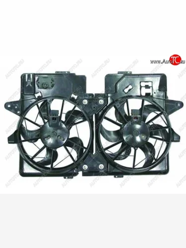 Вентилятор радиатора в сборе SAT (3.0) Ford Maverick TM1 рестайлинг, 5 дв. (2004-2007)