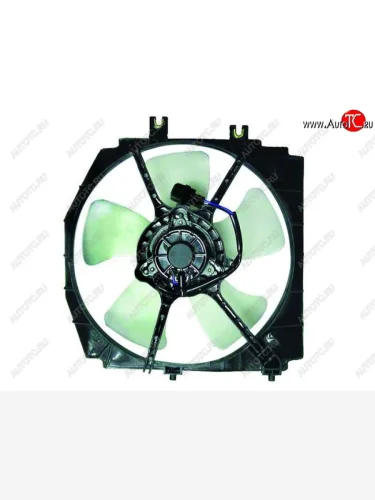 Вентилятор радиатора в сборе SAT Mazda 323/Familia  седан (1998-2004) BJ дорестайлинг, BJ рестайлинг
