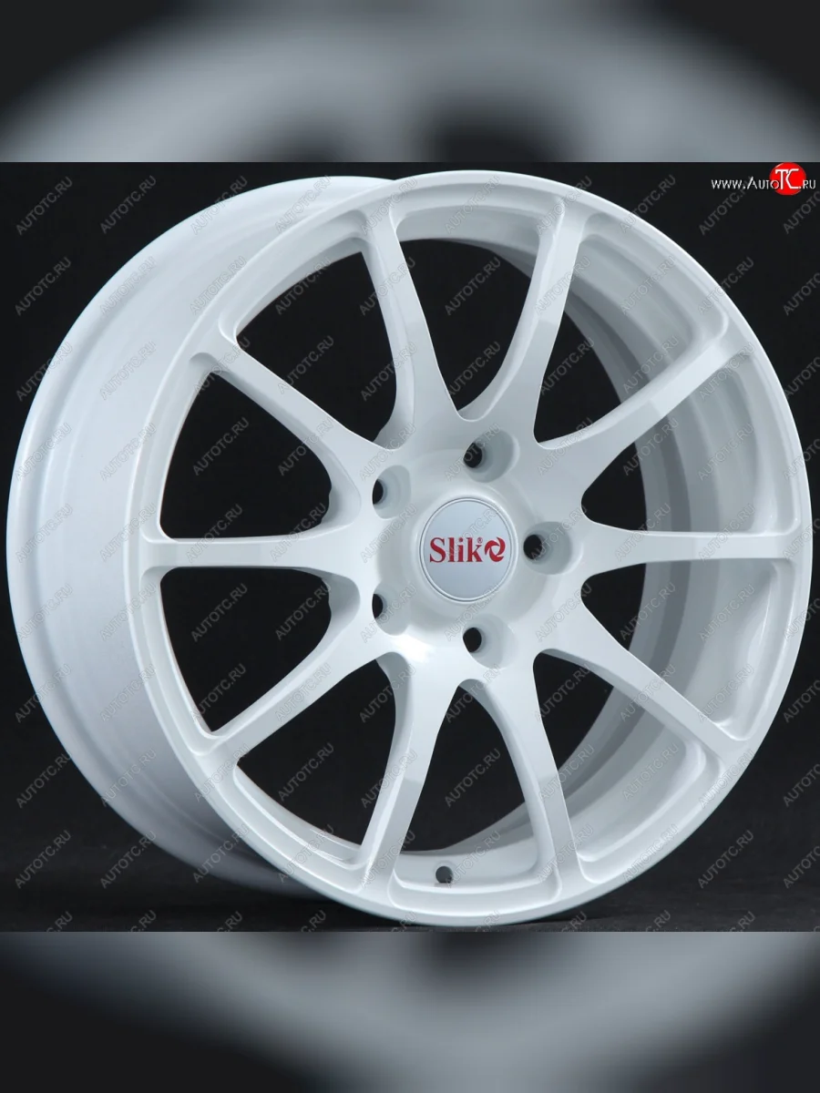 Кованый диск Slik classik R16x6.5 Белый (W) 6.5x16 Seat Altea 5P дорестайлинг (2004-2009) 5x112.0xDIA57.1xET45.0 (Цвет: W)