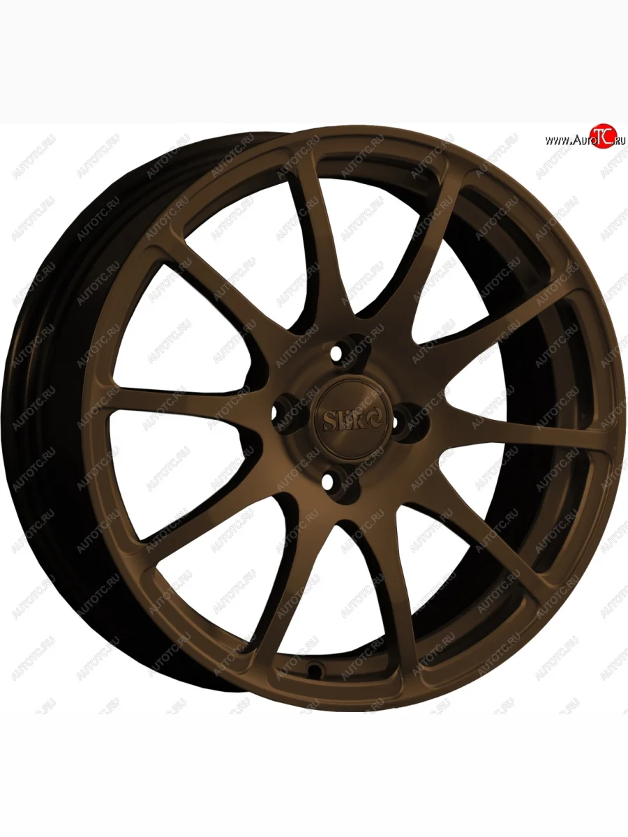 Кованый диск Slik classik R16x6.5 Коньячная бронза. Матовый (MBRZCGN) 6.5x16 Seat Altea 5P дорестайлинг (2004-2009) 5x112.0xDIA57.1xET45.0 (Цвет: MBRZCGN)