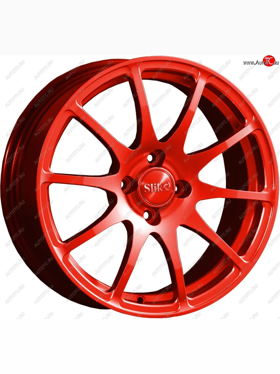 Кованый диск Slik classik R16x6.5 Candy алый 6.5x16 Seat Altea 5P дорестайлинг (2004-2009) 5x112.0xDIA57.1xET45.0 (Цвет: Candy алый 6.5x16)