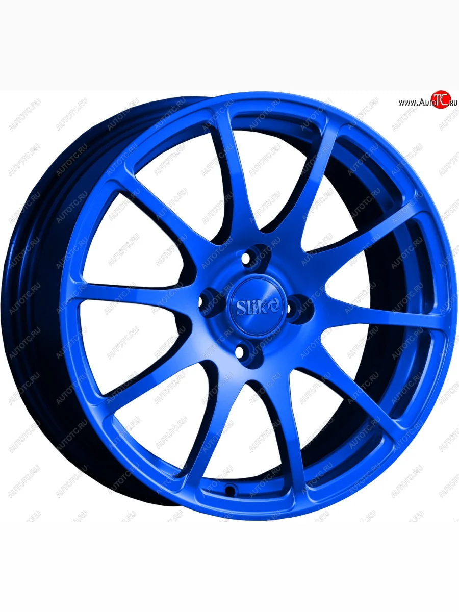 Кованый диск Slik classik R16x6.5 Candy BLUE синий 6.5x16 Seat Altea 5P дорестайлинг (2004-2009) 5x112.0xDIA57.1xET45.0 (Цвет: Candy BLUE синий 6.5x16)