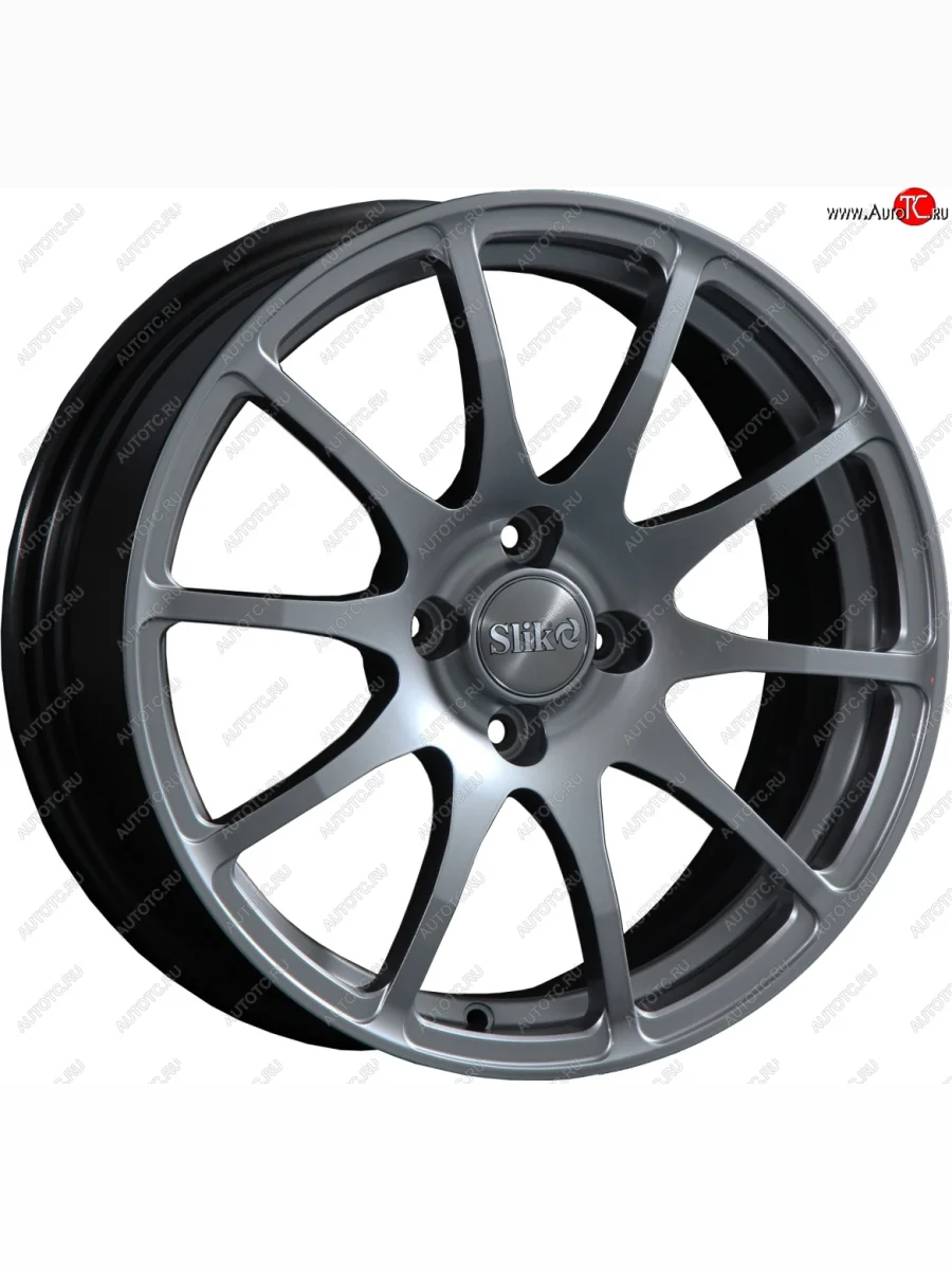 Кованый диск Slik classik R16x6.5 Серебристый тёмный (S25) 6.5x16 Seat Altea 5P дорестайлинг (2004-2009) 5x112.0xDIA57.1xET45.0 (Цвет: S25)