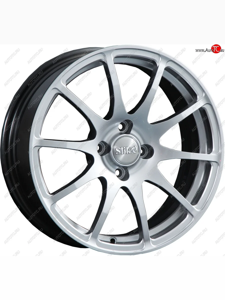 Кованый диск Slik classik R16x6.5 Яркое-блестящее серебро (HPB) 6.5x16 Seat Altea 5P дорестайлинг (2004-2009) 5x112.0xDIA57.1xET45.0 (Цвет: HPB)